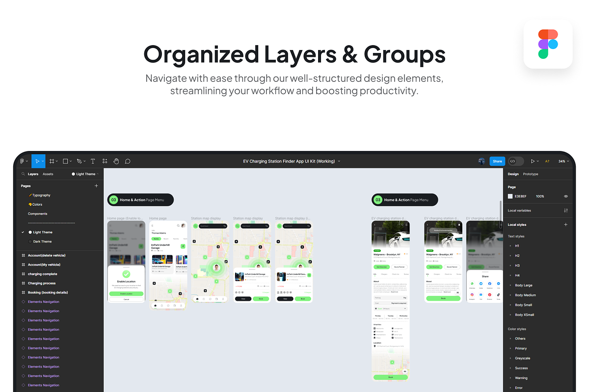 ChargIT: Empower Your Journey, an UI Kit Template by Fluttertop (Photo 10 of 13)