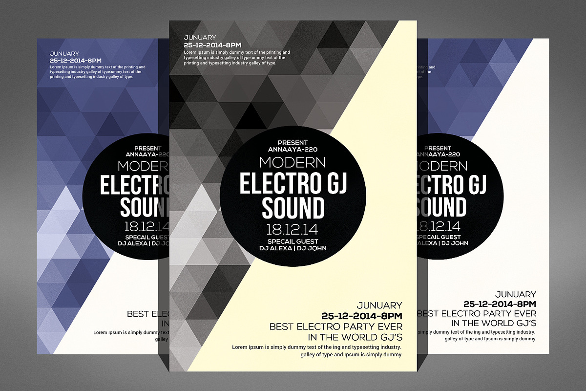 100 Party Flyer Bundle, a Flyer Template by Graphic Templates (Photo 100 of 101)