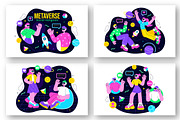 10 Metaverse Social Hangouts, a Technology Illustration by denayunebgt (Thumbnail 2 of 4)