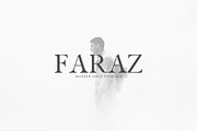 Faraz Modern Serif Typeface, a Serif Font by Creativetacos (Thumbnail 1 of 7)