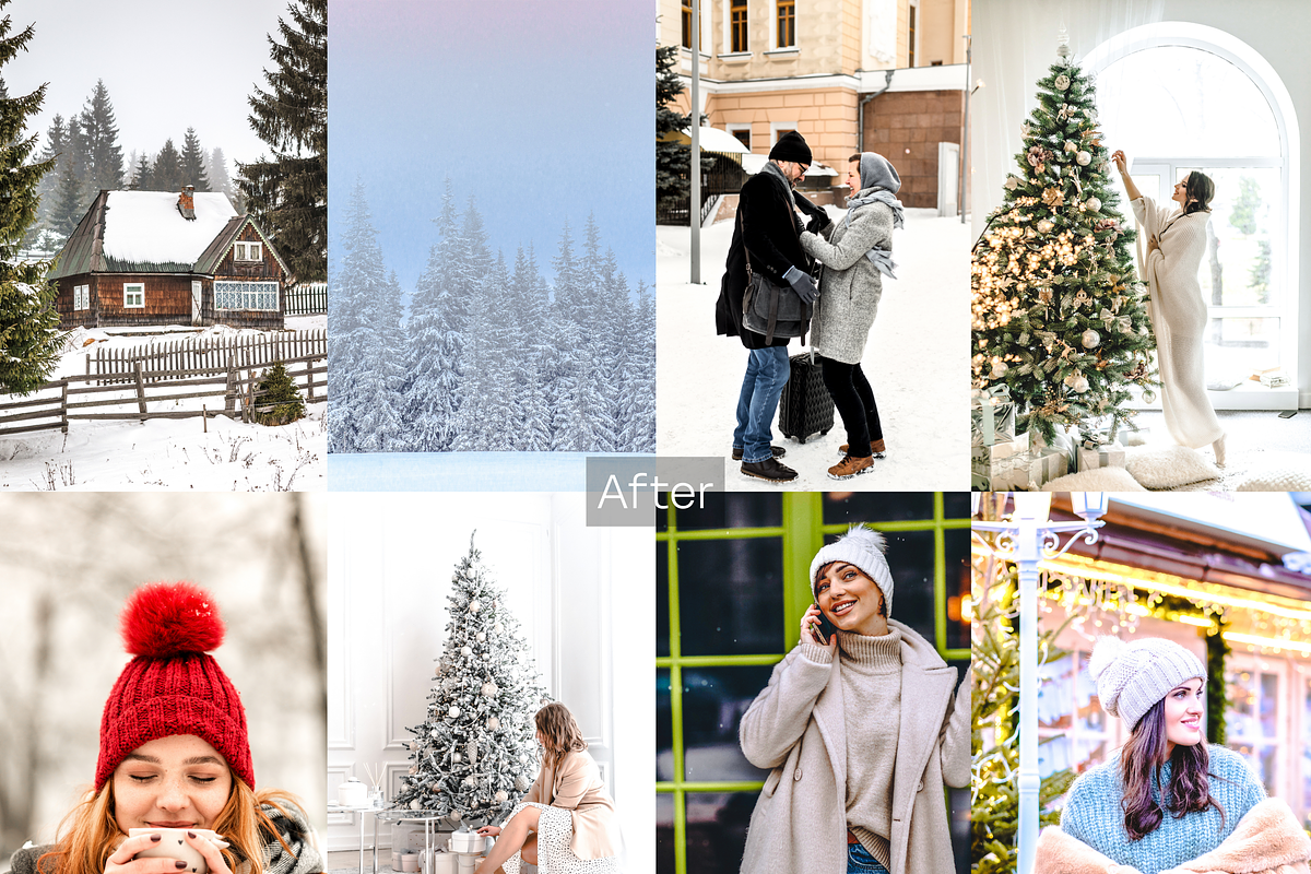 10 White Christmas Lightroom Presets, a Preset Add-On by RamsaGraphi (Photo 3 of 10)