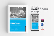 HR Employee Handbook | Word & Indd, a Brochure Template by obayes (Thumbnail 1 of 17)
