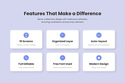 CrushCircle - Social & Dating App UI, an App Template by twinstd (Thumbnail 2 of 5)