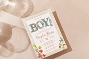 TWO Editable Baby Shower Template, a Design Template by Sally Salinas (Thumbnail 4 of 6)