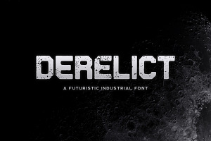 Derelict Typeface, a Font by Tugcu Design Co.
