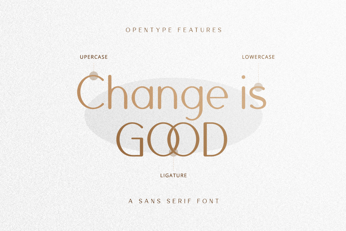 Flattery - Modern Stylish, a Sans Serif Font by RockboyStd (Photo 6 of 12)