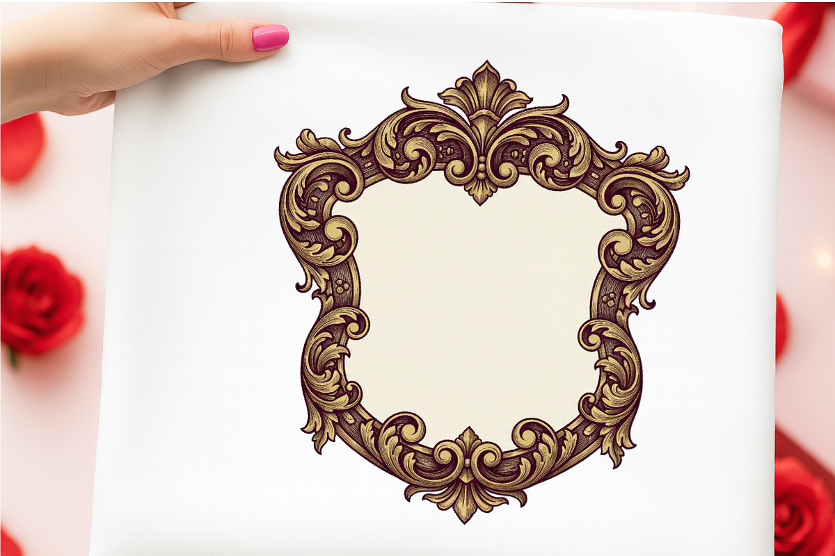 Empty Vintage Labels clipart, an Illustration by GatewayDesign (Photo 6 of 6)