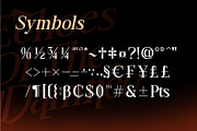 Bonemerch - Modern Gothic Serif Font, a Serif Font by Rishsketch (Thumbnail 10 of 13)