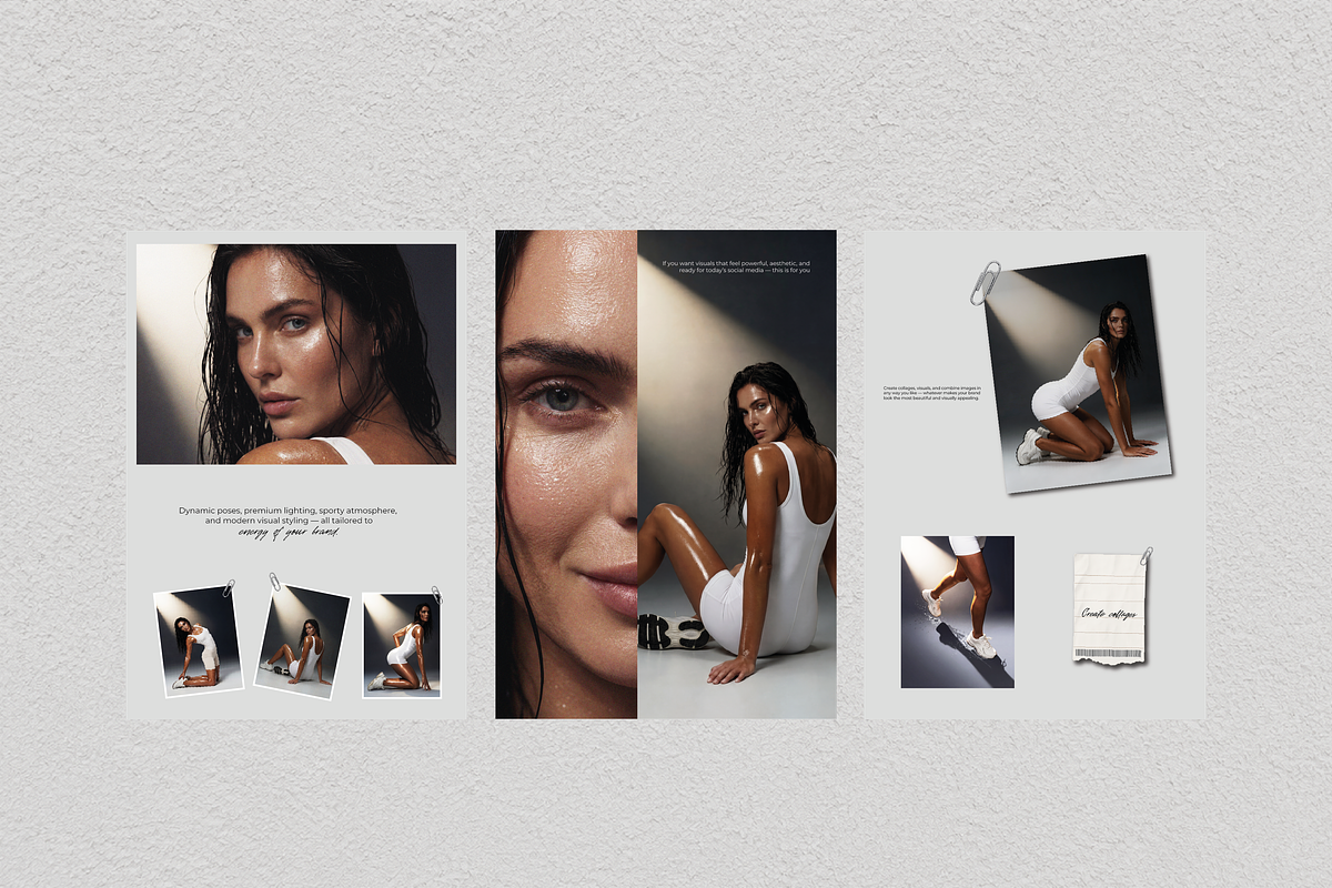AI Fitness Photoshoots, a Sport Illustration by Polina Design (Photo 6 of 7)