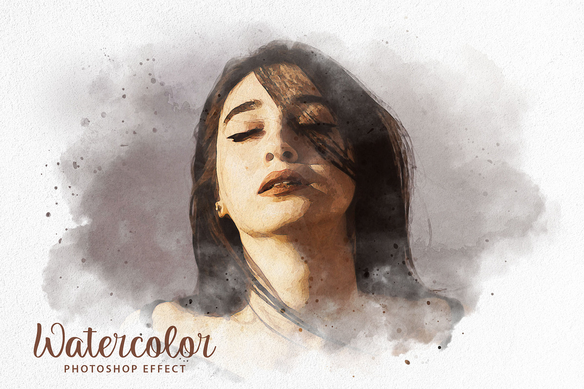 Realistic Watercolor Effect, an Action Add-On by liptouse (Photo 1 of 9)