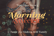Morning Sweetest - New Classic Serif, a Serif Font by TypeClassHeroes (Thumbnail 1 of 15)