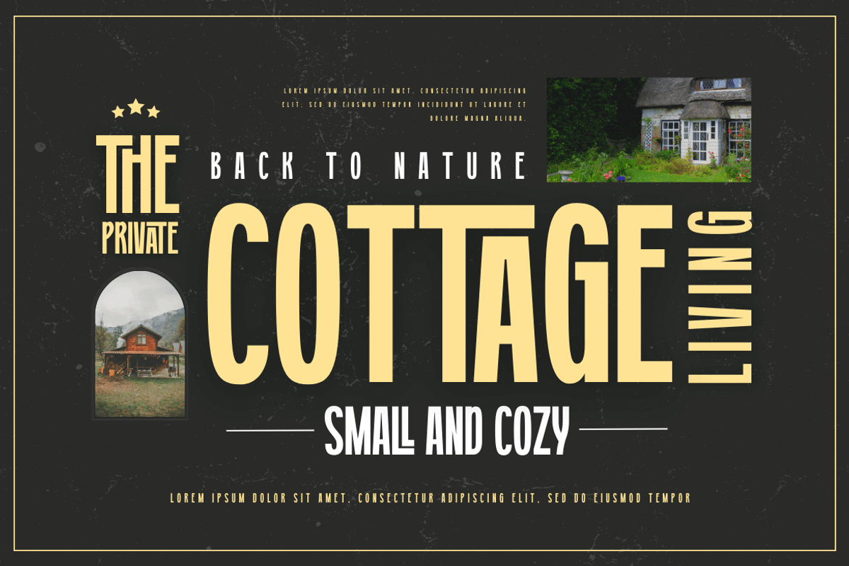 Getoik | Retro Condensed Font, a Sans Serif Font by twinstd (Photo 4 of 13)