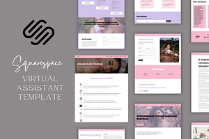 Lily Young VA Website Template