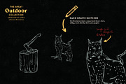 Outdoor Camping vector Illustrations, a Decorative Illustration by dicreate (Thumbnail 13 of 16)