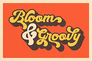 Mucky Script - Retro Groovy Font, a Script Font by Holyline Design (Thumbnail 13 of 14)