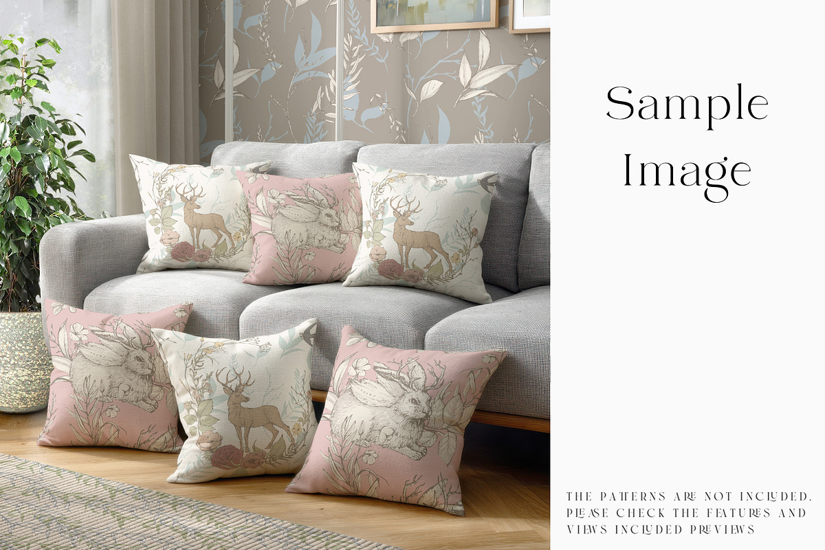 Throw Pillows Mockups, a Mockup by mock-ups (Photo 6 of 21)