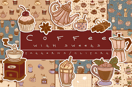 Coffee with sweets