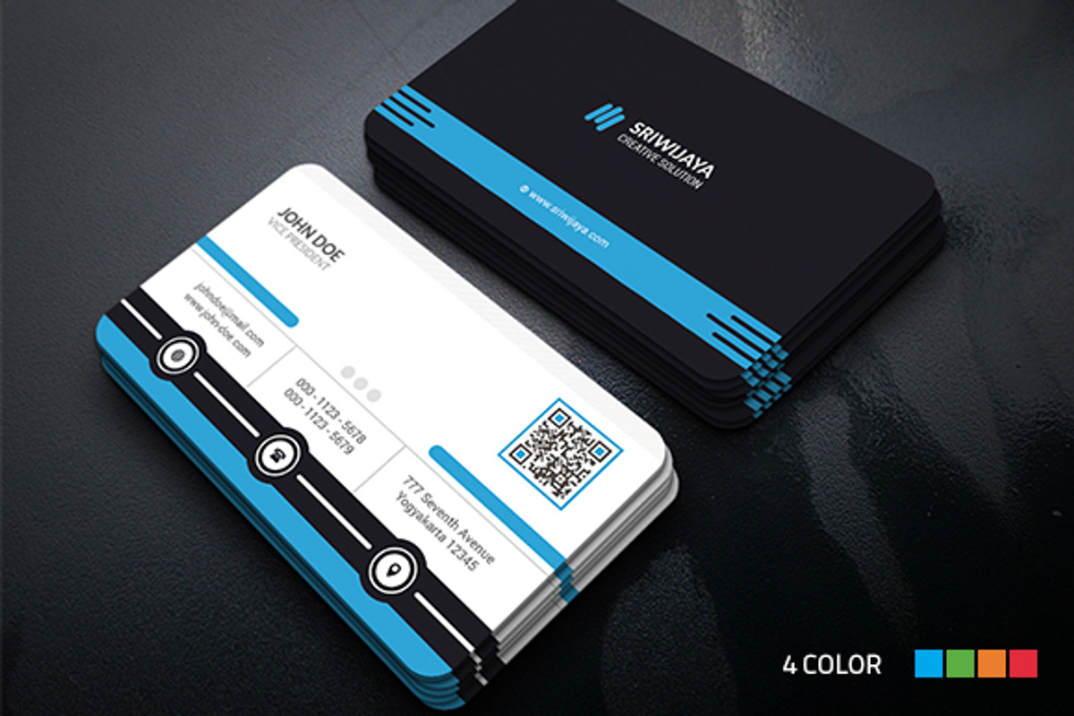 Professional Business Card, a Business Card Template by InfinityArt (Photo 1 of 4)