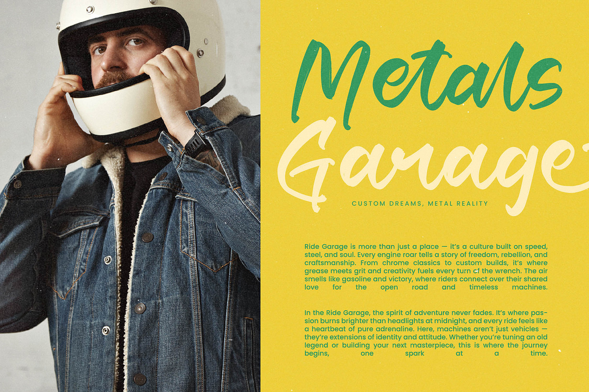 Lemon Talk Modern Handbrush Font, a Script Font by stylishtype.co (Photo 2 of 15)