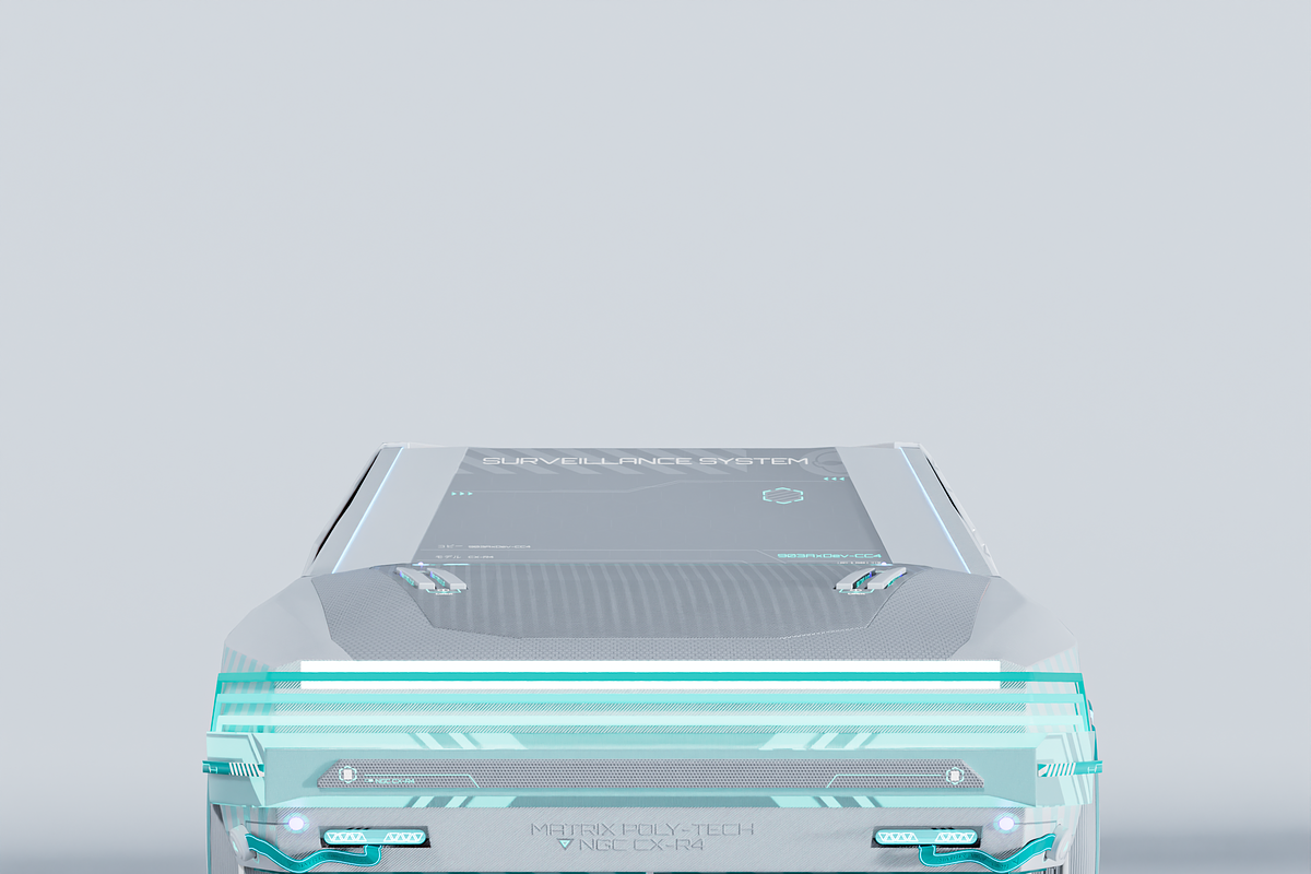 Sci-fi concept car, a Cars & Vehicle 3D Model by Snji | 3D Models (Photo 3 of 8)