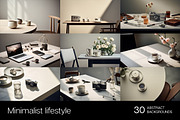 Minimalist lifestyle. 30 images, an Arts & Entertainment Photo by Handmadefont (Thumbnail 5 of 10)