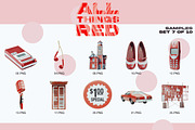 ALL THINGS RED: 250 PNG Elements, an Object Graphic by Megan Aili Designs (Thumbnail 11 of 17)