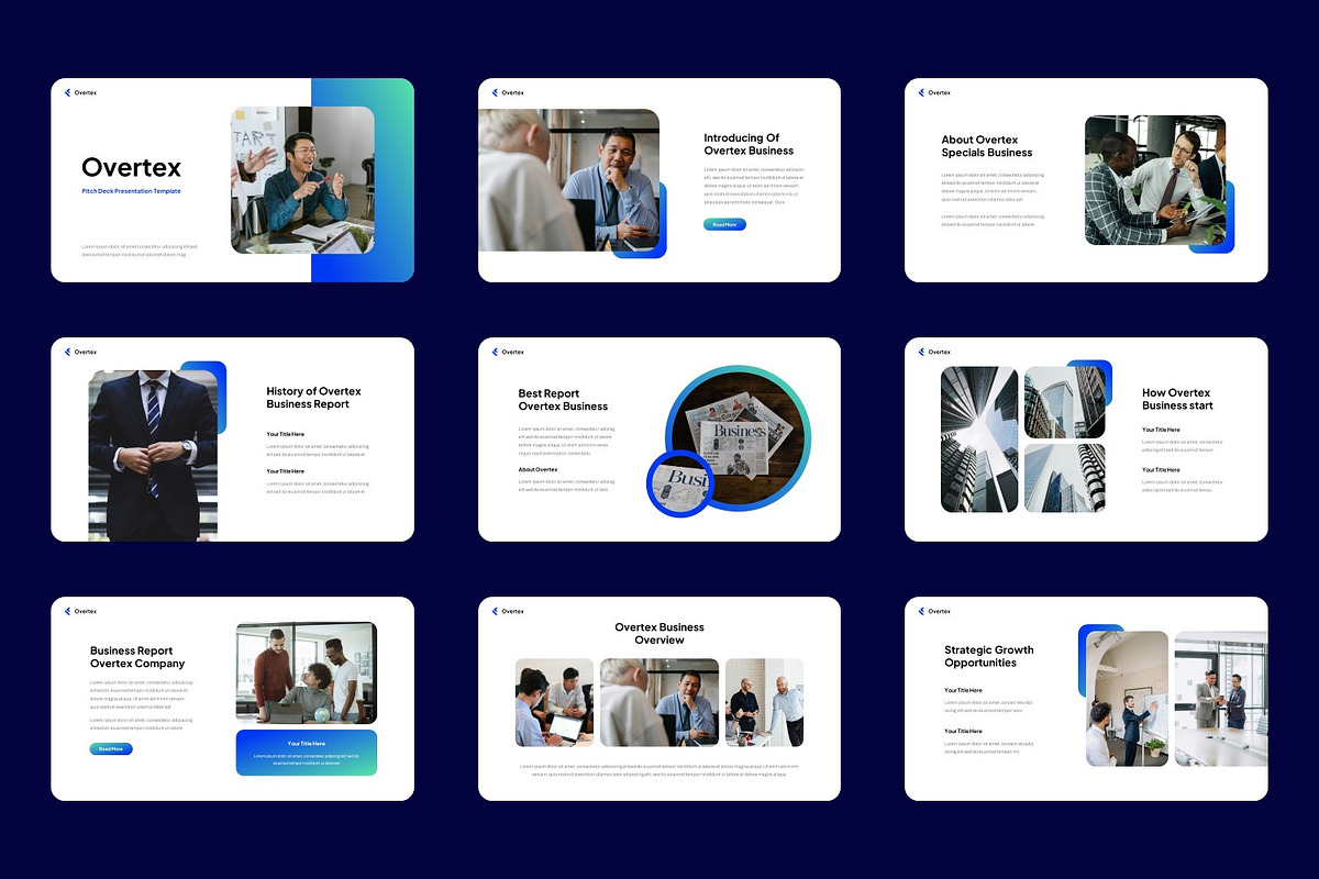 Pitch Deck Google Slides Template, a Presentation Template by Salamahtype (Photo 2 of 5)