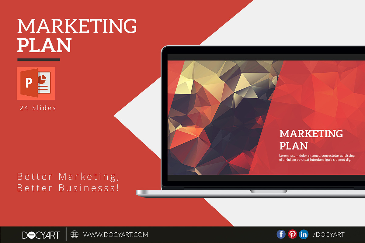 Marketing Plan PPTX, a Presentation Template by ZohairKhanLtd (Photo 1 of 4)
