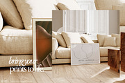 LENIS ROOM Natural Frame Mockup Set, a Household Mockup by Stykke Studio (Thumbnail 45 of 58)