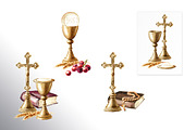 Catholic. Watercolor collection, an Object Illustration by Daria Ustiugova (Thumbnail 3 of 12)