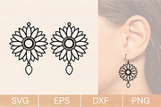 Summer Wood Earring SVG Bundle, an Object Graphic by jannatulpakhi (Thumbnail 8 of 9)