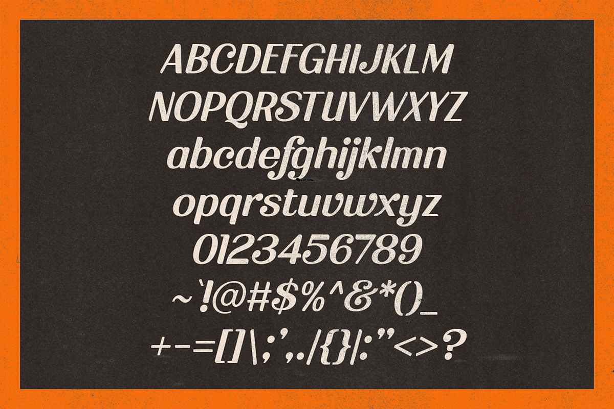 Riblate - Vintage Casual Fonts, a Sans Serif Font by Konstantine Studio (Photo 4 of 4)