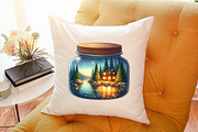 Summer View in Jar Sublimation, an Illustration by Sublimation Artist (Thumbnail 6 of 6)