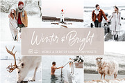 WINTER BRIGHT LIGHTROOM PRESETS, an Action Add-On by Nes Design Co (Thumbnail 1 of 10)