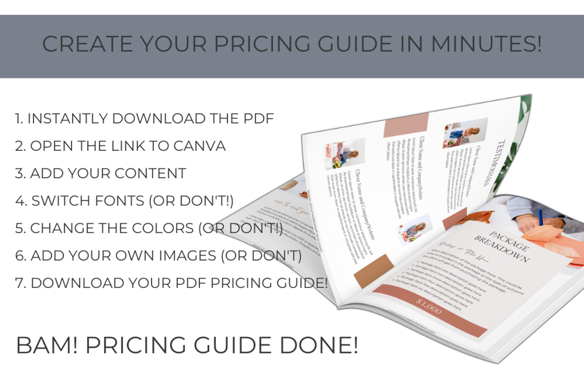 Chloe Richards Pricing&ServicesGuide, a Templates & Theme by Lady Boss Studio (Photo 9 of 9)