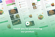 Food Recipe UI KIT, an UI Kit Template by Lumina_ui_ux202 (Thumbnail 6 of 6)