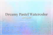 Dreamy Watercolor with Gold, an Illustration by Gallery House (Thumbnail 1 of 4)