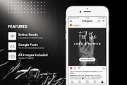 New Church - Social Pack, a Social Media Template by The Wedding Shop (Thumbnail 5 of 6)