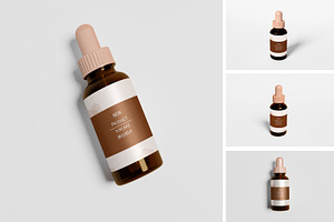 Dropper Bottle Mockup