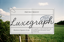 Luxegraph - Handrawn Signature Font