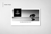 Simple business card design template, a Business Card Template by Medianeka (Thumbnail 2 of 3)