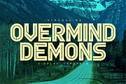 Overmind Demons, a Font by asfgraphics (Thumbnail 1 of 8)