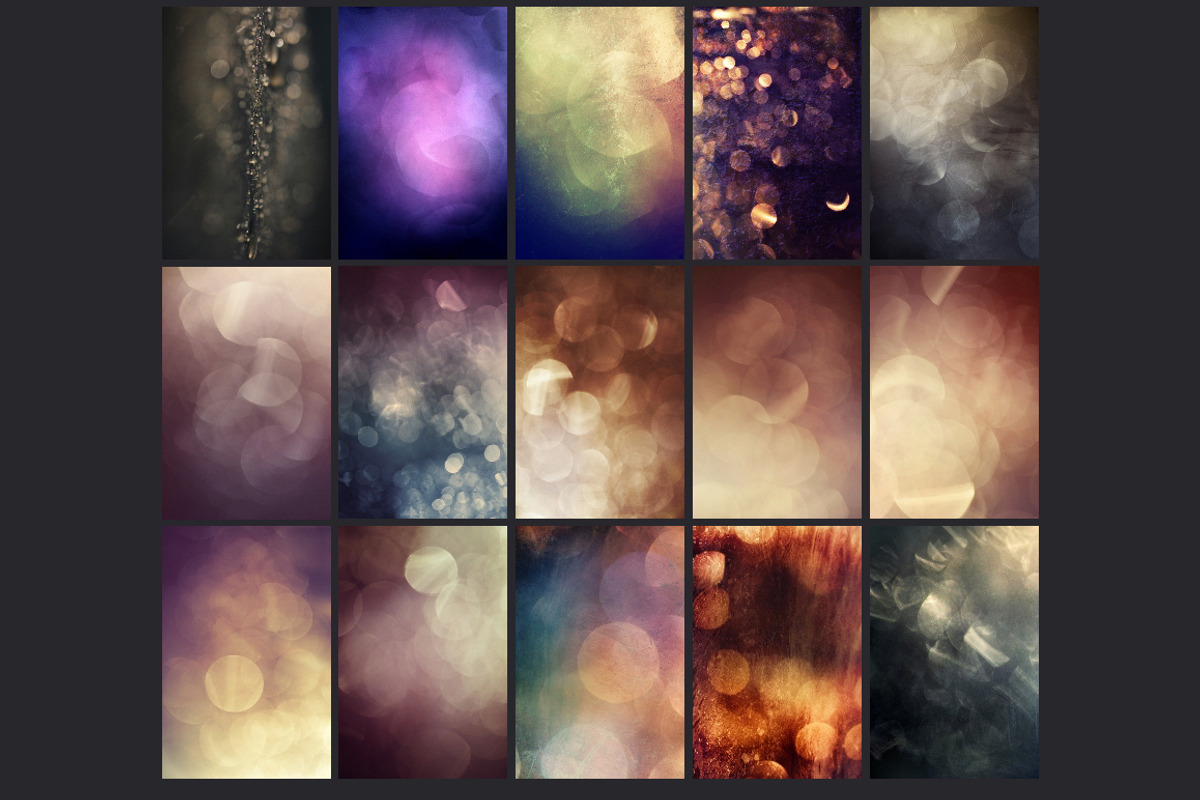 15 Textures - Abstract Bokehs 2 preview 2