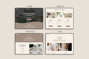 Squarespace Website Event Planner