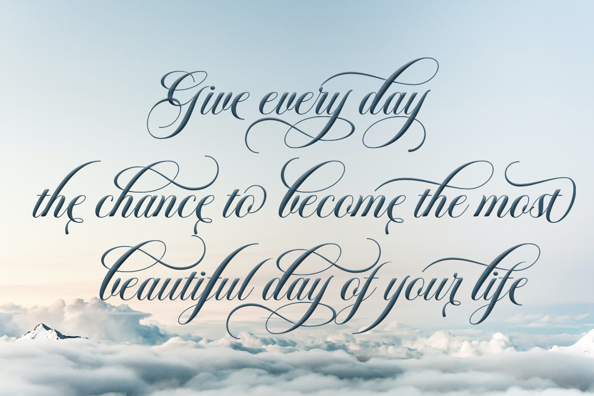 Everleigh Script, a Script Font by Has_rizal (Photo 3 of 10)