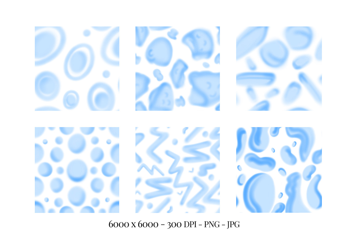 Geometric Seamless Puffy Patterns, a Pattern Graphic by Declipo Patt (Photo 4 of 10)