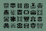Folk Art Clipart | Art Nouveau Set, a Decorative Illustration by Favete Art (Thumbnail 5 of 19)
