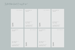 Feminine Business Cards Template