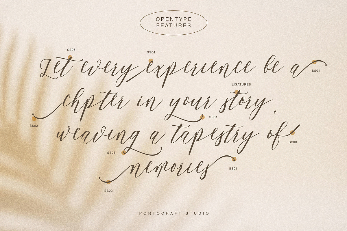 Amstromato Script Signature, a Handwritten Font by Portocraft (Photo 2 of 10)