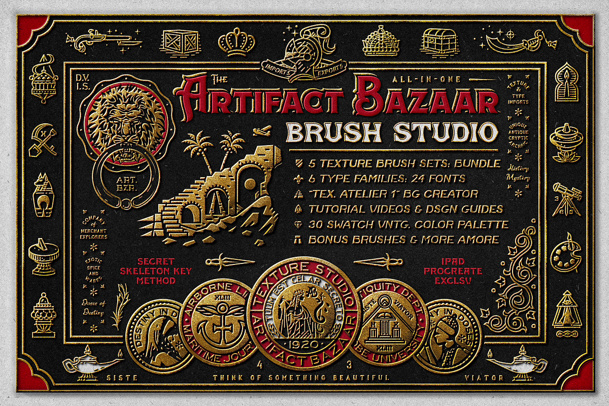 The Artifact Texture Brush Studio, a Brush Add-On by Artifact Bazaar (Photo 1 of 19)
